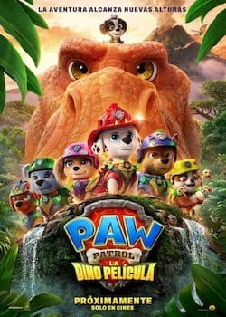 Afiche de PAW PATROL: LA DINO PELICULA