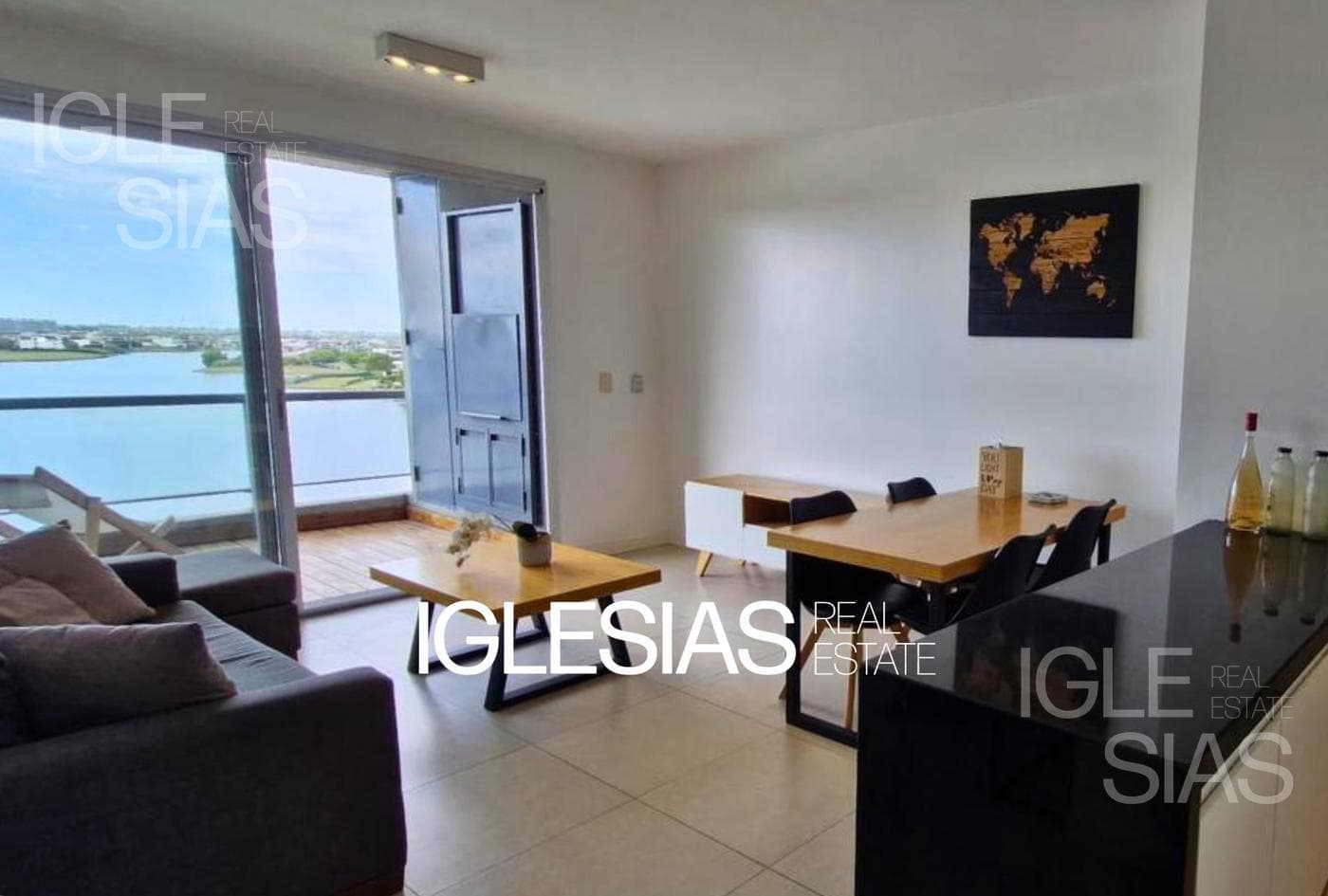 Departamento 2 ambientes en venta al lago, Q Bay Golf, Islas del Golf, Nordelta, Tigre — foto 1